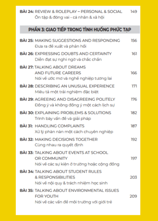 COMBO BỘ 3 TIẾNG ANH GIAO TIẾP THỰC CHIẾN - HỌC SINH SINH VIÊN